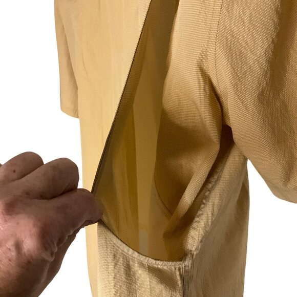 Eddie Bauer Mens Tan Guide 2.0 Short-Sleeve Shirt Classic Tall L Lightweight - Picture 7 of 8